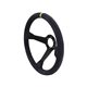 Sparco Racing 325 - Black Suede Steering Wheel 350mm ( Super Deep ) 