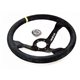 Sparco Racing 325 - Black Suede Steering Wheel 350mm ( Super Deep ) 