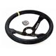 Sparco Racing 325 - Volant en Suede Noir de 350mm ( Super Profond ) 