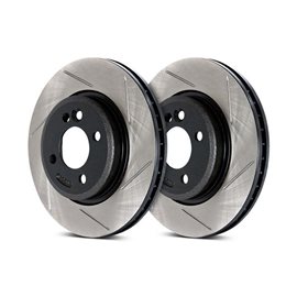 StopTech - Slotted Rotor (Pair) - Nissan 350Z & Infiniti G35 w/BREMBO Calipers