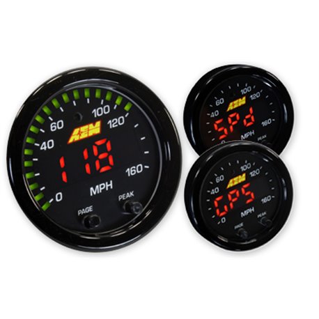 AEM X-Series Digital GPS Speedometer