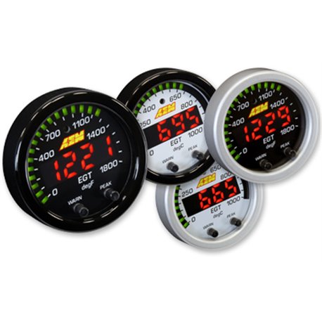 AEM X-Series EGT Gauge 0-1800F / 0-1000C