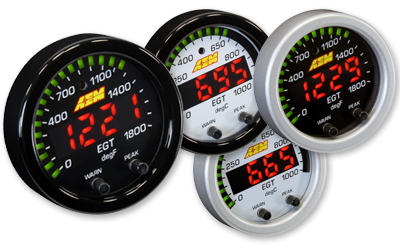 Jauge De Température D’Échappement Numérique 52mm – Affichage LED, 12V, Résistante Aux Chocs Pour Voiture