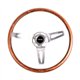 NRG - Classic Wood Grain Steering Wheel
