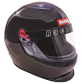 RaceQuip PRO20 Helmet - Black Gloss- Small