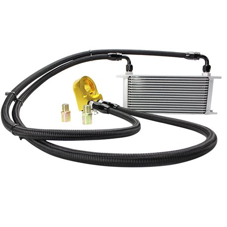 ISR Performance V2 -10AN Oil Cooler Kit - Nissan SR20DET S13/S14