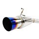 ISR Performance GT Single Exhaust With Burnt Tip - Nissan 370Z