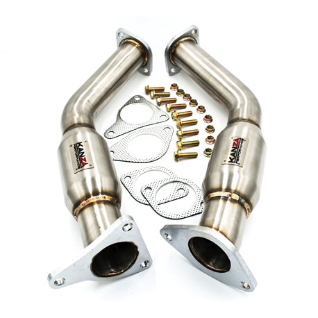 Kanza Performance – 2.5in Resonated Test Pipe Set – VR30DDTT 