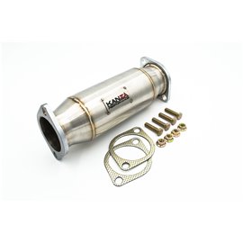 thumbnail image 2 of ISR Performance 4" EP Straight Pipes Dual Tip Exhaust For Nissan S13 240SX 89-94 2 of 4