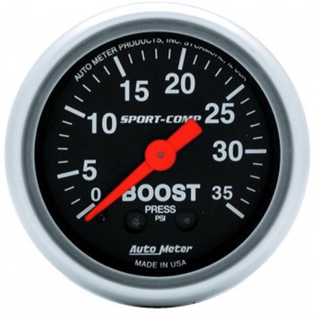 Autometer 2" Boost MECH Sport-Comp Gauge