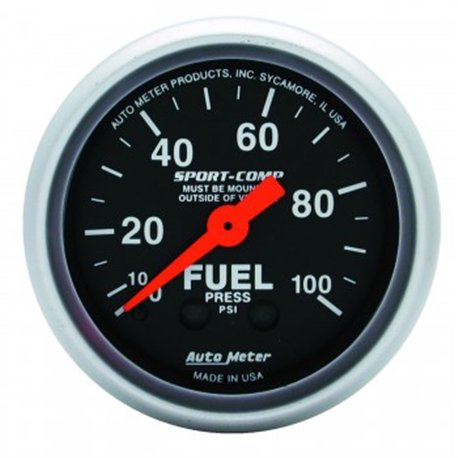 Autometer Fuel Pressure MECH Sport-Comp Gauge