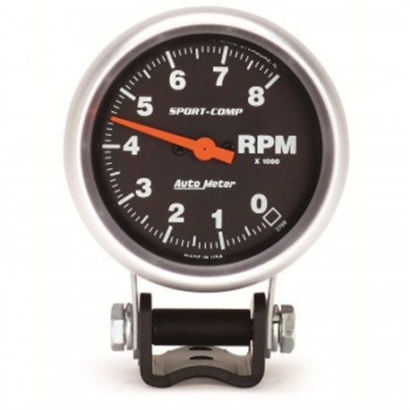 Autometer 2-5/8" TACH 8000RPM Sport-Comp