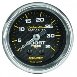 Autometer 2" Boost MECH Carbon Gauge