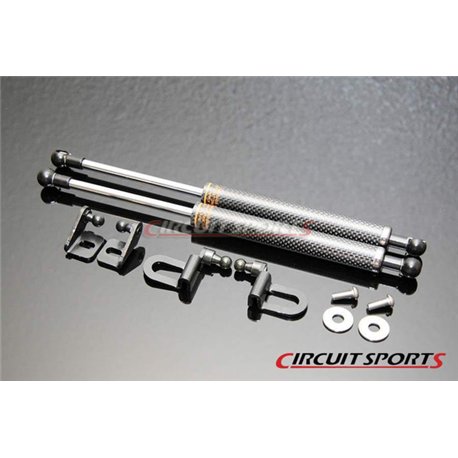 Circuit Sports - NISSAN Z33 2003-08 350Z CARBON ENGINE HOOD DAMPER