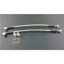 P2M - MITSUBISHI EVO 8 STEEL BRAIDED REAR BRAKE LINES