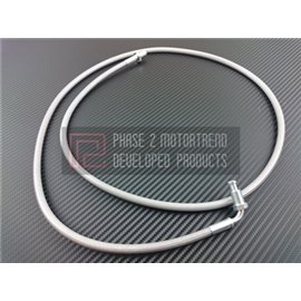 P2M - NISSAN 240SX AUTO TO MANUAL STEEL BRAIDED CLUTCH LINE