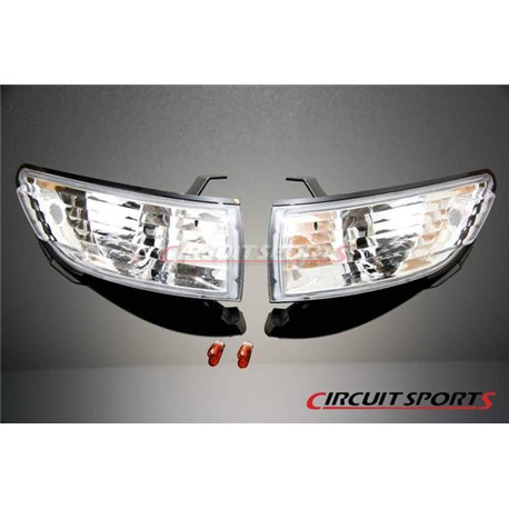 Circuit Sports - NISSAN S13 SILVIA CRYSTAL FRONT HEADLIGHT CORNER LAMP