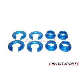 Circuit Sports - NISSAN S13/14 ESPACEURS DE SOUS-CHASSIS ALUMINUM (SET DE 8)