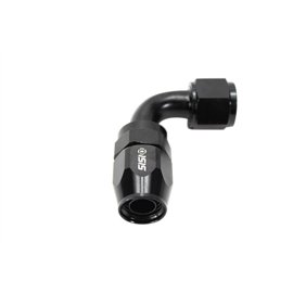 ISR Performance Black Anodized AN Hose End Fittings - 90 Degrees