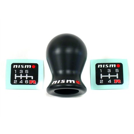 Nismo "Hourglass" Nylon Resin Black Ball Shift Knob