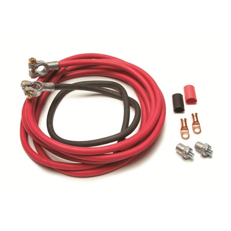 Painless Remote Battery Cable Kit 16' Red 3' Black