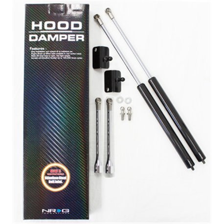 NRG - Hood Damper Kit Carbon Fiber - CR-Z