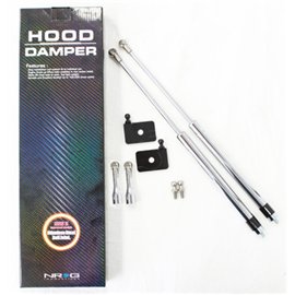 NRG - Hood Damper Kit Polished - RX7 93-97