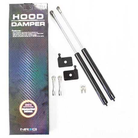 NRG - Hood Damper Kit Carbon Fiber - RX7 93-97
