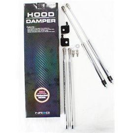 NRG - Hood Damper Kit Polished - 240SX S13 89-94