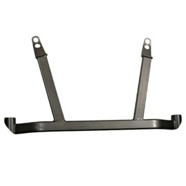 NRG - Titanium Finish Lower Brace - 92-95 Civic 4 pt.