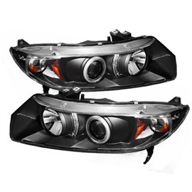 Spyder Headlight Projector Civic 06-08 2DR Black