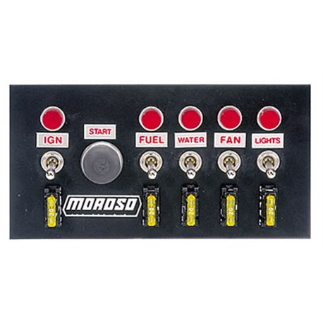 Moroso Switch Panel With Push Start
