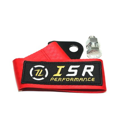 ISR Performance Universal Racing Tow Strap - Red