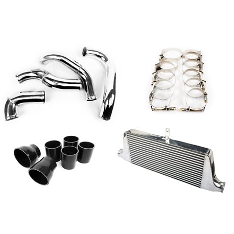 Kit d'intercooler ISR pour Swap Nissan RB25DET dans S13/S14 (Collecteur d'admission orienté vers l'avant)